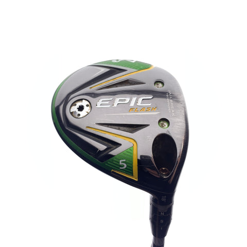 Used Callaway EPIC Flash 5 Fairway Wood / 18.0 Degrees / A Flex