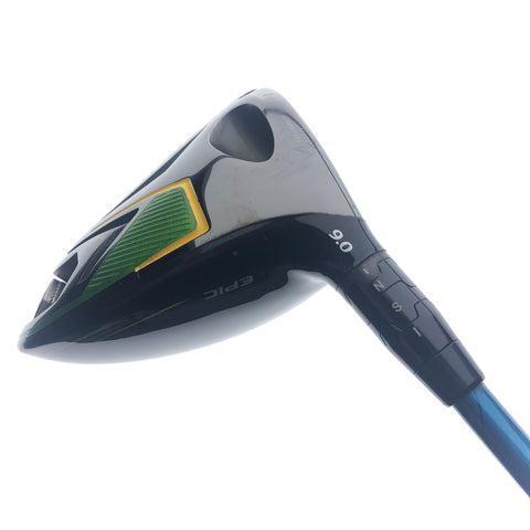 Used Callaway EPIC Flash Driver / 9.0 Degrees / Stiff Flex