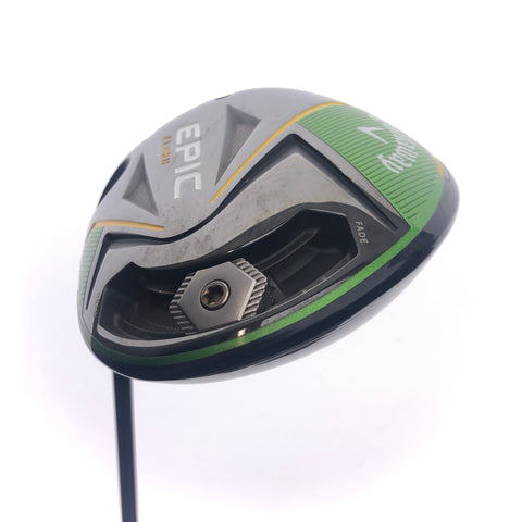 Used Callaway EPIC Flash Driver / 9.0 Degrees / Stiff Flex / Left-Handed