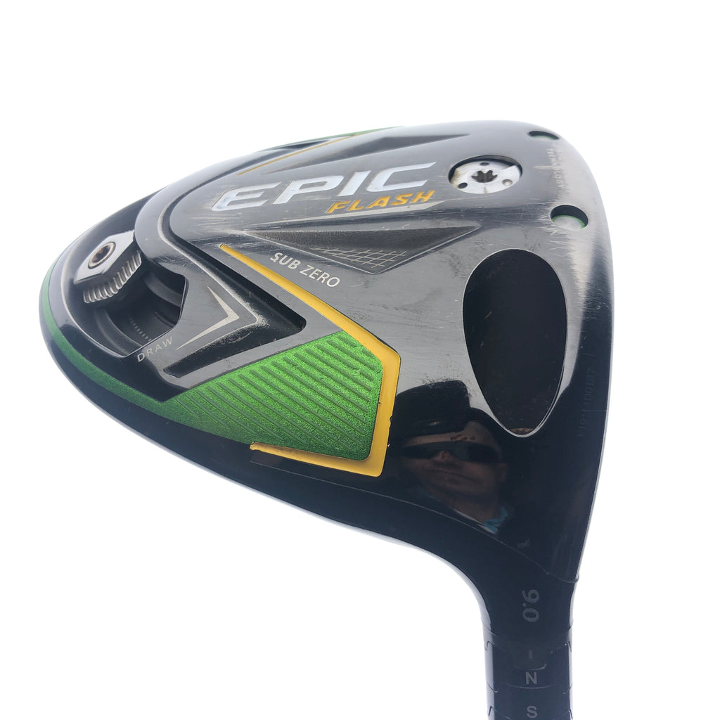 Used Callaway EPIC Flash Driver / 9.0 Degrees / Stiff Flex