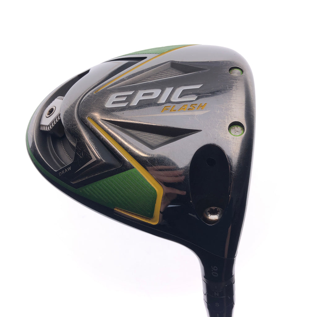 Used Callaway EPIC Flash Driver / 9.0 Degrees / Stiff Flex