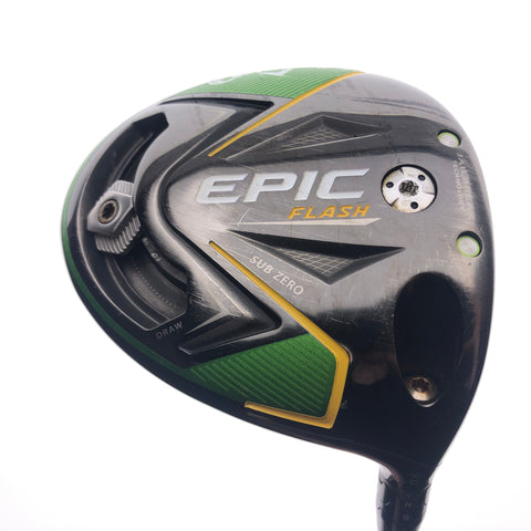 Used Callaway EPIC Flash Driver / 9.0 Degrees / Stiff Flex