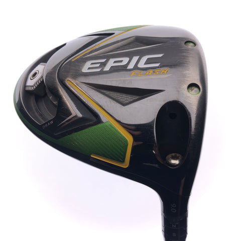 Used Callaway EPIC Flash Driver / 9.0 Degrees / Stiff Flex