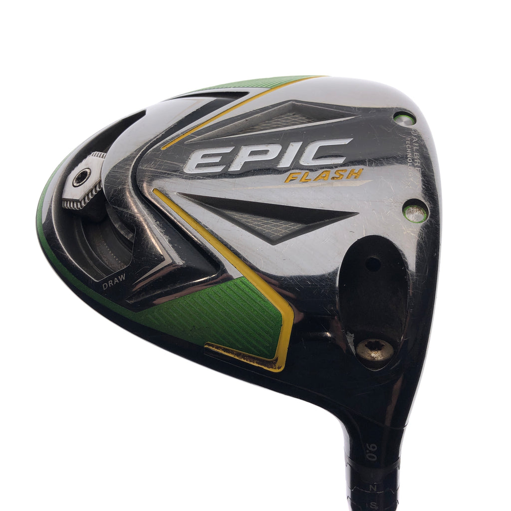 Used Callaway EPIC Flash Driver / 9.0 Degrees / X-Stiff Flex