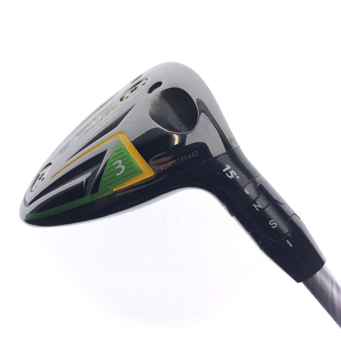 Used Callaway EPIC Flash Sub Zero 3 Fairway Wood / 15 Degrees / Stiff Flex