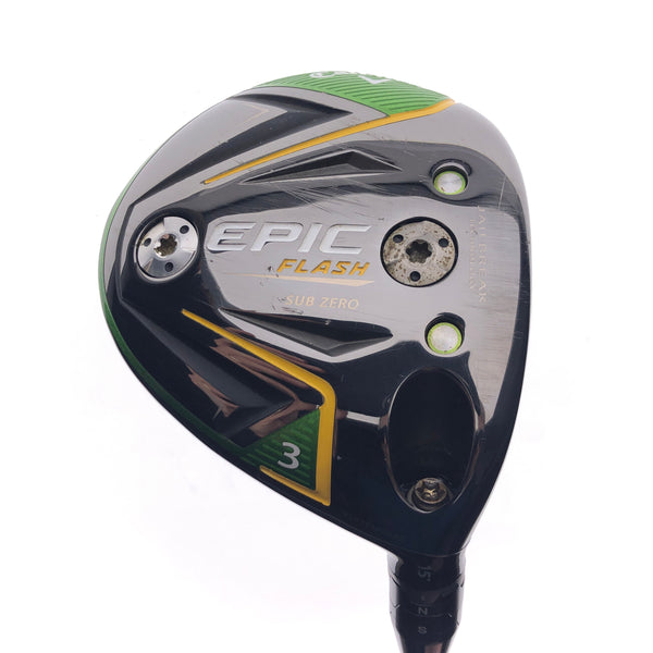 Used Callaway EPIC Flash Sub Zero 3 Fairway Wood / 15 Degrees / Stiff Flex