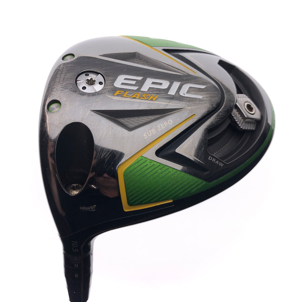 Used Callaway EPIC Flash Sub Zero Driver / 10.5 Deg / Regular Flex / Left-Handed