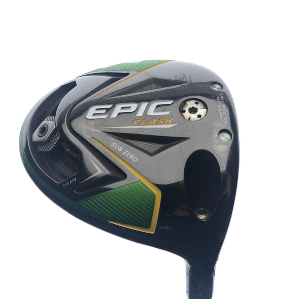 Used Callaway EPIC Flash Sub Zero Driver / 10.5 Degrees / Stiff Flex