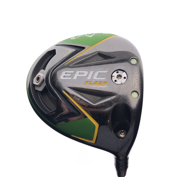 Used Callaway EPIC Flash Sub Zero Driver / 9.0 Degrees / A Flex