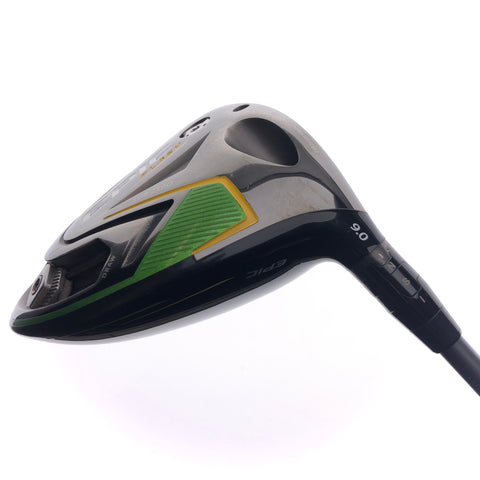 Used Callaway EPIC Flash Sub Zero Driver / 9.0 Degrees / Stiff Flex