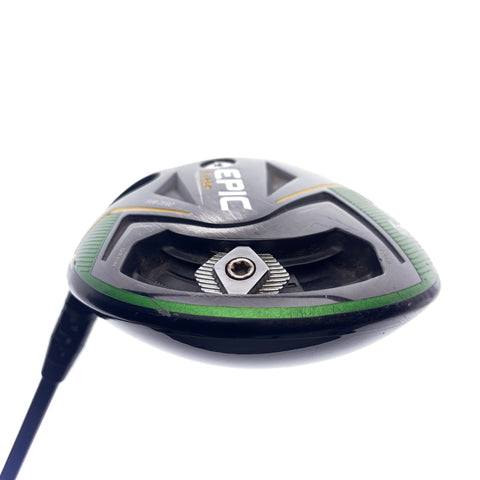 Used Callaway EPIC Flash Sub Zero Driver / 9.0 Degrees / Stiff / Left-Handed
