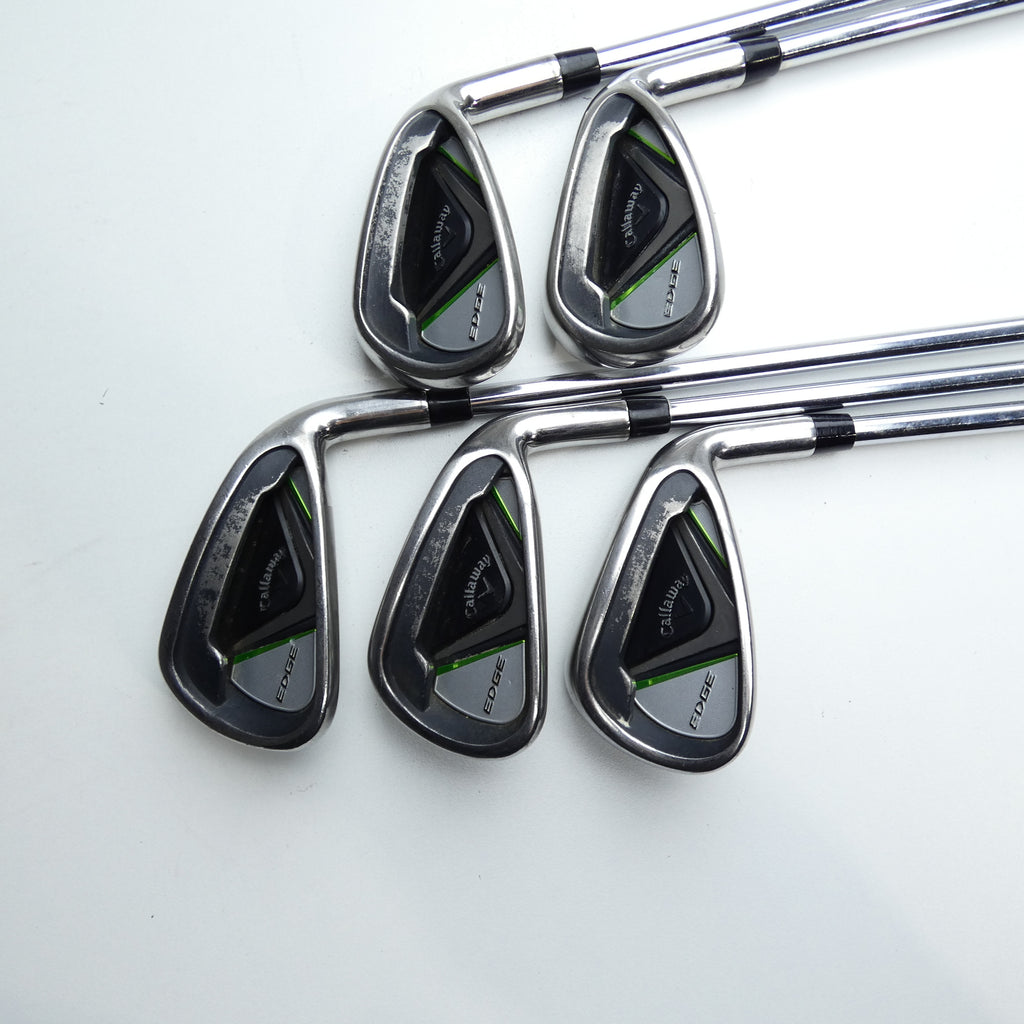 Used Callaway Edge Iron Set / 6 - PW / Regular Flex