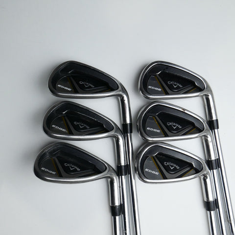 Used Callaway Edge Iron Set / 6 - SW / Regular Flex