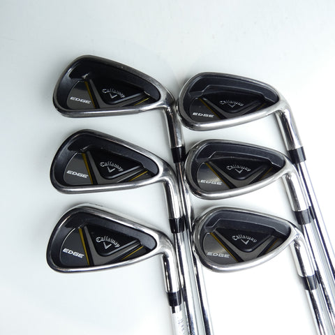 Used Callaway Edge Iron Set / 6 - SW / Regular Flex