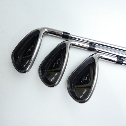 Used Callaway Edge Iron Set / 6 - SW / Regular Flex