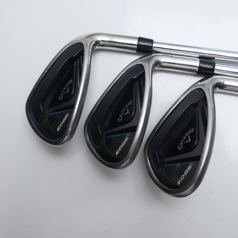 Used Callaway Edge Iron Set / 6 - SW / Regular Flex