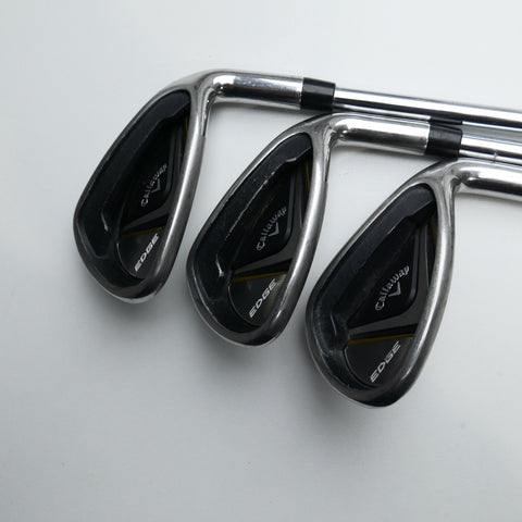 Used Callaway Edge Iron Set / 6 - SW / Regular Flex