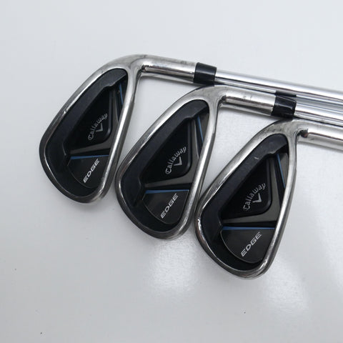 Used Callaway Edge Iron Set / 6 - SW / Regular Flex
