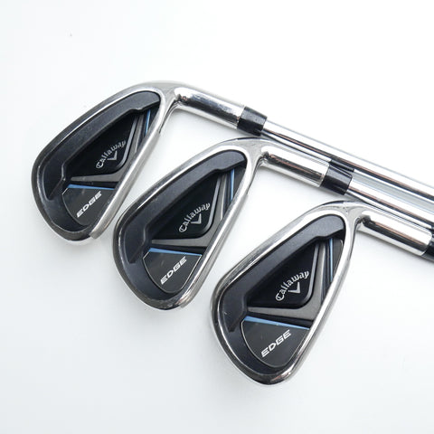 Used Callaway Edge Iron Set / 6 - SW / Regular Flex