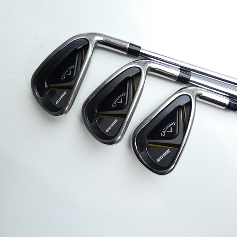 Used Callaway Edge Iron Set / 6 - SW / Regular Flex