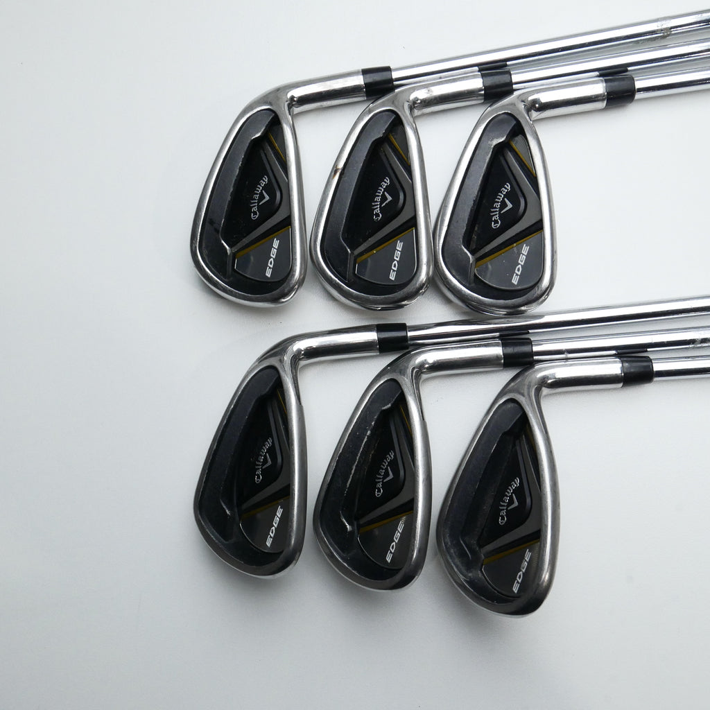 Used Callaway Edge Iron Set / 6 - SW / Regular Flex