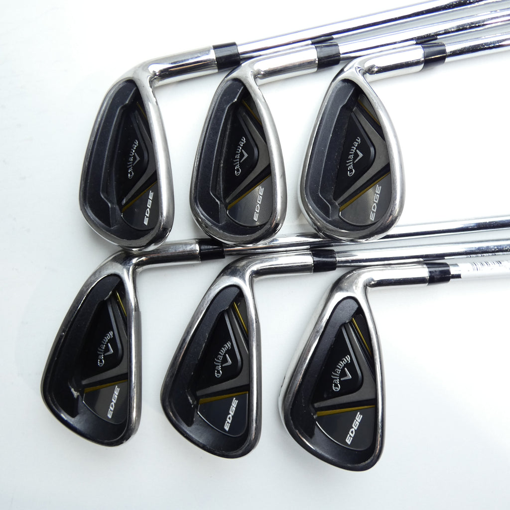 Used Callaway Edge Iron Set / 6 - SW / Regular Flex