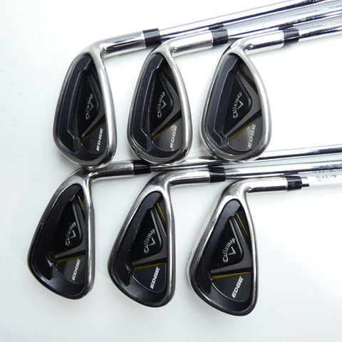 Used Callaway Edge Iron Set / 6 - SW / Regular Flex