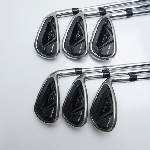 Used Callaway Edge Iron Set / 6 - SW / Regular Flex