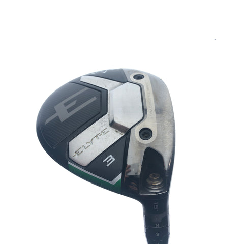 Used Callaway Elyte 3 Fairway Wood / 14.5 Degrees / Regular Flex