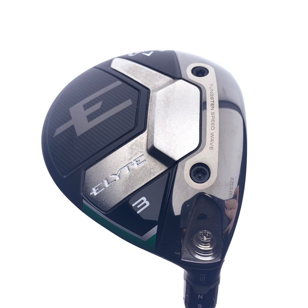 Used Callaway Elyte 3 Fairway Wood / 15 Degrees / Regular Flex