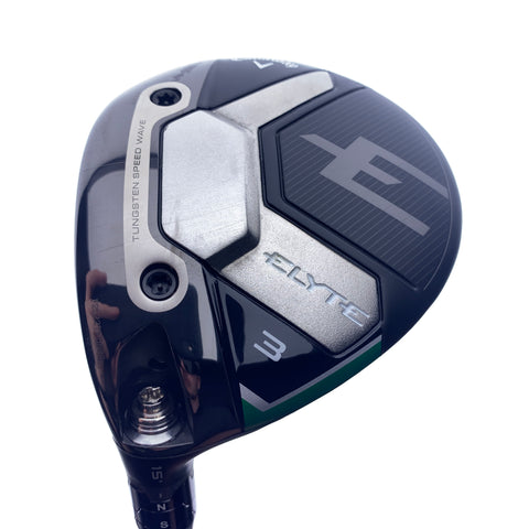 Used Callaway Elyte 3 Fairway Wood / 15 Degrees / Soft Regular Flex / Left-Hand