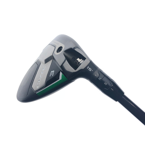 Used Callaway Elyte 3 Fairway Wood / 15 Degrees / Stiff Flex