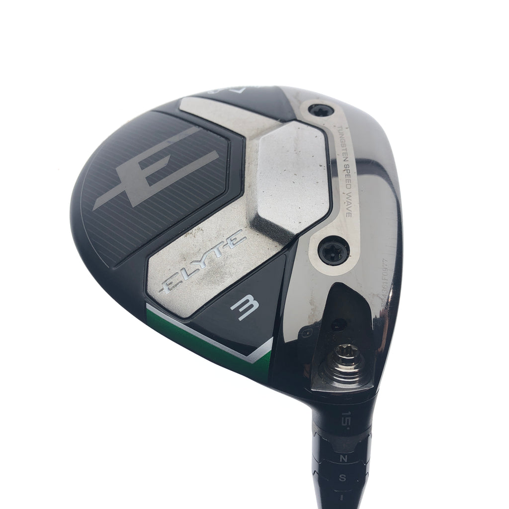 Used Callaway Elyte 3 Fairway Wood / 15 Degrees / Stiff Flex