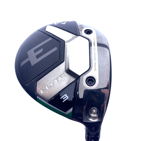 Used Callaway Elyte 3 Fairway Wood / 15 Degrees / Stiff Flex