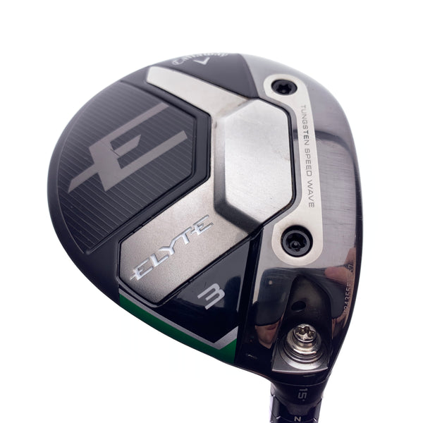 Used Callaway Elyte 3 Fairway Wood / 15 Degrees / Stiff Flex