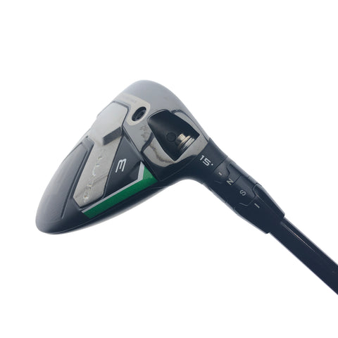 Used Callaway Elyte 3 Fairway Wood / 15 Degrees / VELOCORE Stiff Flex