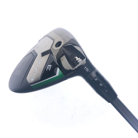 Used Callaway Elyte 3 Fairway Wood / 15 Degrees / X-Stiff Flex