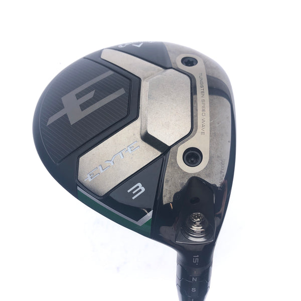 Used Callaway Elyte 3 Fairway Wood / 15 Degrees / X-Stiff Flex