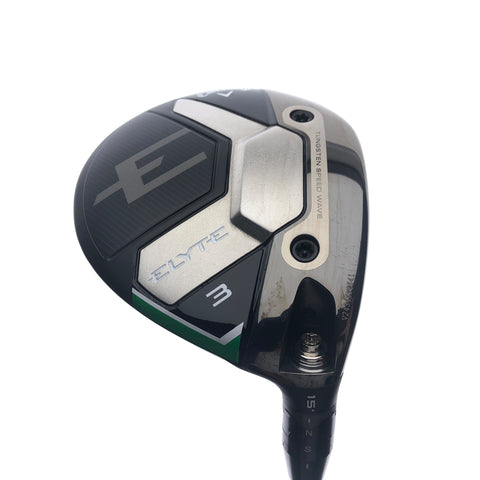 Used Callaway Elyte 3 Fairway Wood / 15 Degrees / X-Stiff Flex