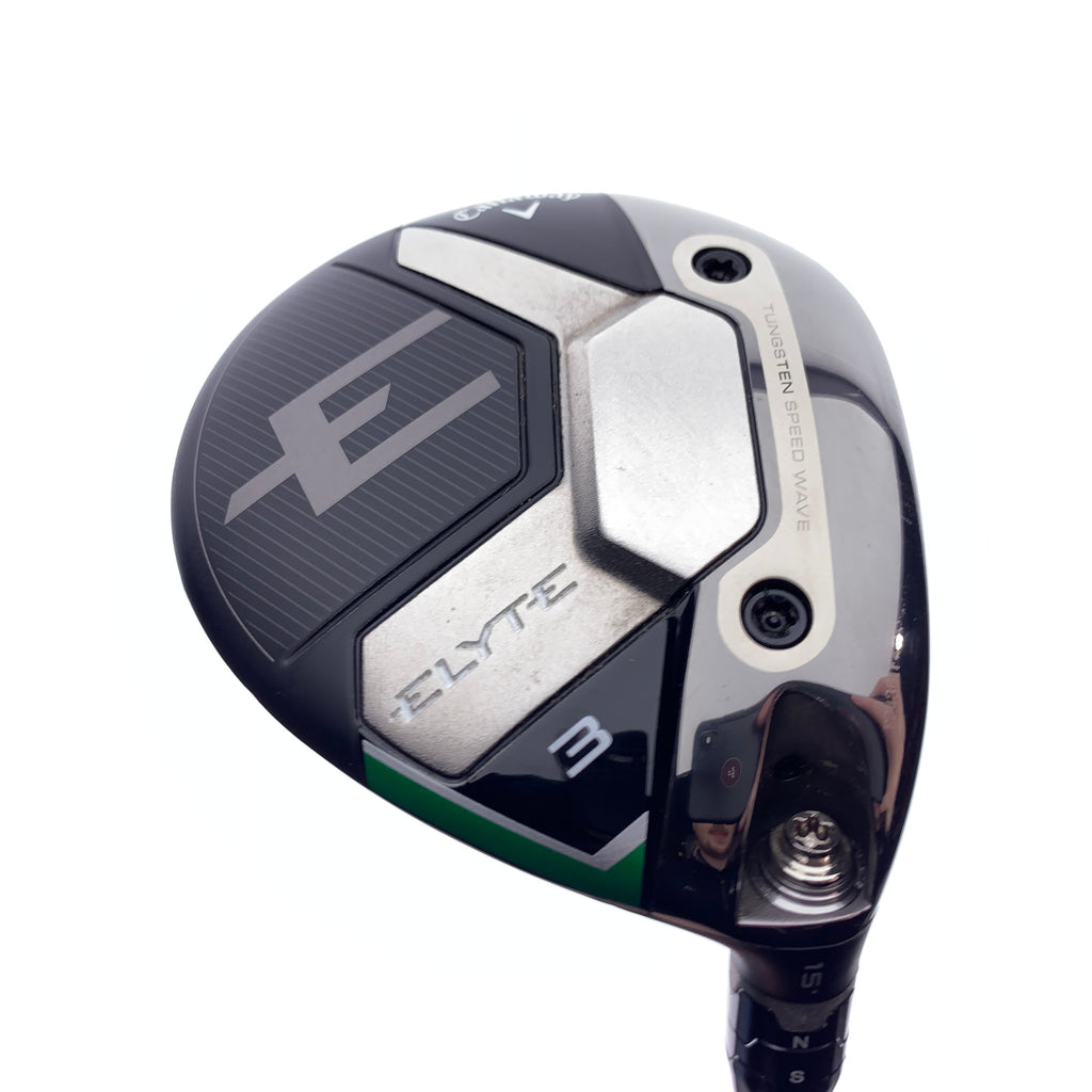 Used Callaway Elyte 3 Fairway Wood / 15 Degrees / X-Stiff Flex