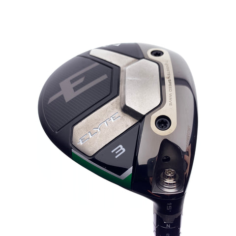 Used Callaway Elyte 3 Fairway Wood / 15 Degrees / X-Stiff Flex