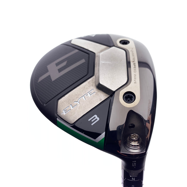 Used Callaway Elyte 3 Fairway Wood / 15 Degrees / X-Stiff Flex
