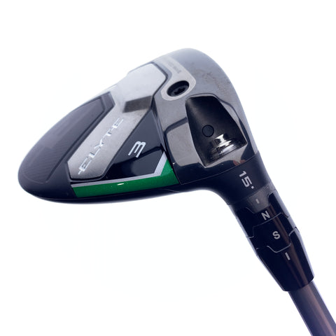 Used Callaway Elyte 3 Fairway Wood / 15.0 Degrees / Stiff Flex