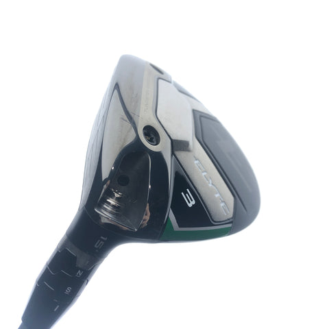 Used Callaway Elyte 3 Fairway Wood / 15.0 Degrees / Stiff Flex / Left-Handed