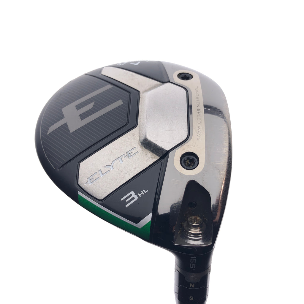 Used Callaway Elyte 3 HL Fairway Wood / 16.5 Degrees / VELOCORE Stiff Flex