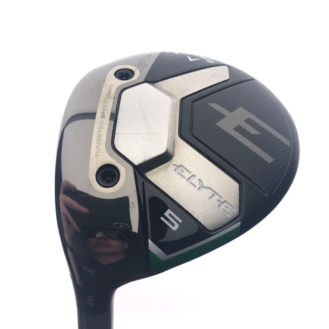 Used Callaway Elyte 5 Fairway Wood / 18 Degrees / Regular Flex / Left-Handed