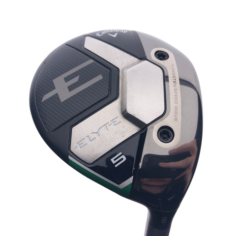Used Callaway Elyte 5 Fairway Wood / 18 Degrees / Regular Flex