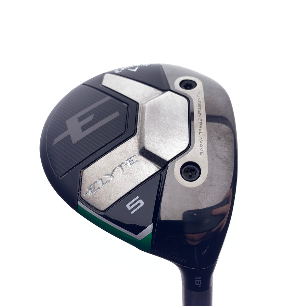 Used Callaway Elyte 5 Fairway Wood / 18 Degrees / Regular Flex