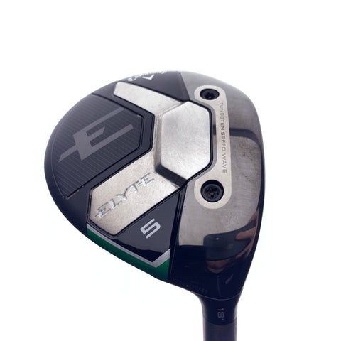 Used Callaway Elyte 5 Fairway Wood / 18 Degrees / Regular Flex