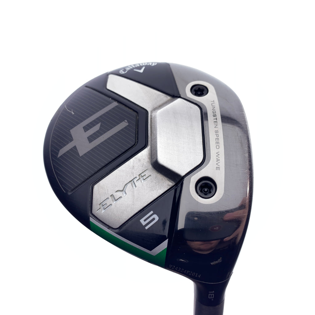 Used Callaway Elyte 5 Fairway Wood / 18 Degrees / Stiff Flex